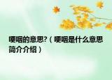 哽咽的意思?（哽咽是什么意思简介介绍）