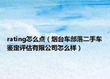rating怎么点（烟台车部落二手车鉴定评估有限公司怎么样）