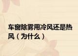 车窗除雾用冷风还是热风（为什么）