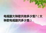 电视剧大秧歌共有多少集?（大秧歌电视剧共多少集）