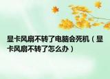 显卡风扇不转了电脑会死机（显卡风扇不转了怎么办）