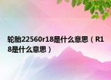 轮胎22560r18是什么意思（R18是什么意思）