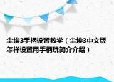 尘埃3手柄设置教学（尘埃3中文版怎样设置用手柄玩简介介绍）