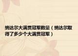 纳达尔大满贯冠军数量（纳达尔取得了多少个大满贯冠军）
