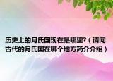 历史上的月氏国现在是哪里?（请问古代的月氏国在哪个地方简介介绍）