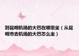 到昆明机场的大巴在哪里坐（从昆明市去机场的大巴怎么坐）