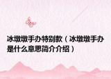 冰墩墩手办特别款（冰墩墩手办是什么意思简介介绍）