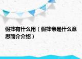假摔有什么用（假摔帝是什么意思简介介绍）