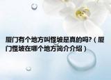 厦门有个地方叫怪坡是真的吗?（厦门怪坡在哪个地方简介介绍）