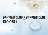ptsd是什么梗?（ptsd是什么梗简介介绍）