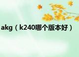 akg（k240哪个版本好）