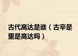 古代高达是谁（古辛是里是高达吗）