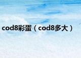 cod8彩蛋（cod8多大）