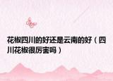 花椒四川的好还是云南的好（四川花椒很厉害吗）
