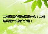 二叔剧情介绍结局是什么（二叔结局是什么简介介绍）