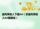 追风筝的人下载txt（求追风筝的人txt谢谢啦）