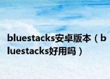 bluestacks安卓版本（bluestacks好用吗）