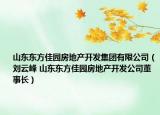山东东方佳园房地产开发集团有限公司（刘云峰 山东东方佳园房地产开发公司董事长）