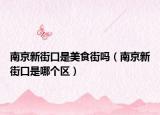 南京新街口是美食街吗（南京新街口是哪个区）