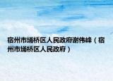宿州市埇桥区人民政府谢伟峰（宿州市埇桥区人民政府）