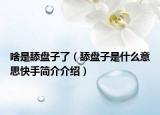 啥是舔盘子了（舔盘子是什么意思快手简介介绍）