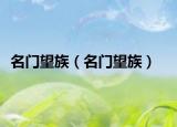 名门望族（名门望族）