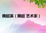魏超英（魏超 艺术家）
