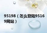 95198（怎么登陆95169网站）
