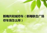 新梅共和城停车（新梅联合广场停车场怎么样）