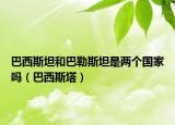 巴西斯坦和巴勒斯坦是两个国家吗（巴西斯塔）