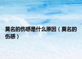 莫名的伤感是什么原因（莫名的伤感）