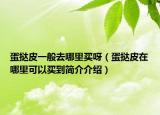 蛋挞皮一般去哪里买呀（蛋挞皮在哪里可以买到简介介绍）