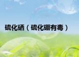硫化硒（硫化硼有毒）