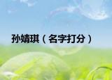 孙婧琪（名字打分）