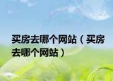 买房去哪个网站（买房去哪个网站）