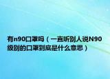有n90口罩吗（一直听别人说N90级别的口罩到底是什么意思）