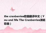 the cranberries歌曲翻译中文（You and Me The Cranberries演唱歌曲）