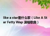 like a star是什么歌（Like A Star Fetty Wap 演唱歌曲）