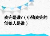 麦兜是谁?（小猪麦兜的创始人是谁）