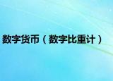数字货币（数字比重计）