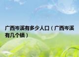 广西岑溪有多少人口（广西岑溪有几个镇）