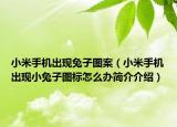 小米手机出现兔子图案（小米手机出现小兔子图标怎么办简介介绍）