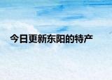 今日更新东阳的特产