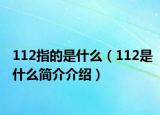 112指的是什么（112是什么简介介绍）