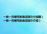 一枚一元硬币的直径简介介绍图（一枚一元硬币的直径简介介绍）