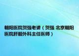 朝阳医院贺强老婆（贺强 北京朝阳医院肝胆外科主任医师）