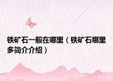 铁矿石一般在哪里（铁矿石哪里多简介介绍）