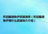 怀旧服德鲁伊武器选择（怀旧服德鲁伊用什么武器简介介绍）