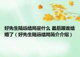 好先生陆远结局是什么 最后跟谁结婚了（好先生陆远结局简介介绍）