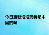 今日更新泡泡玛特是中国的吗